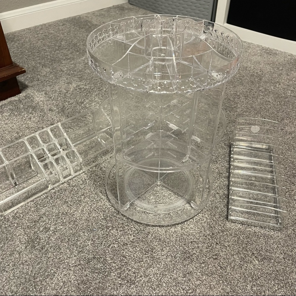 Make up acrylic storage cases